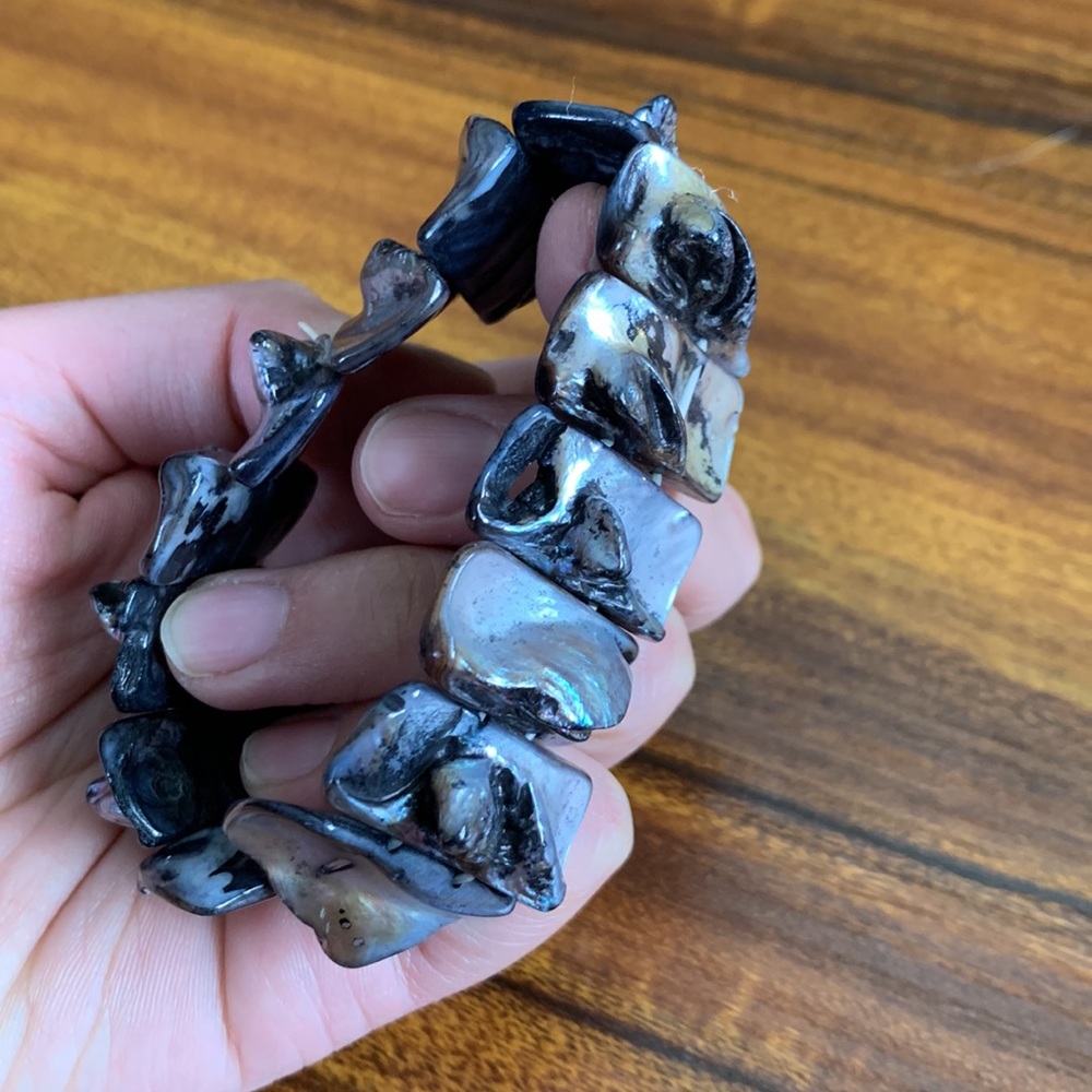 One of a kind shell bracelet